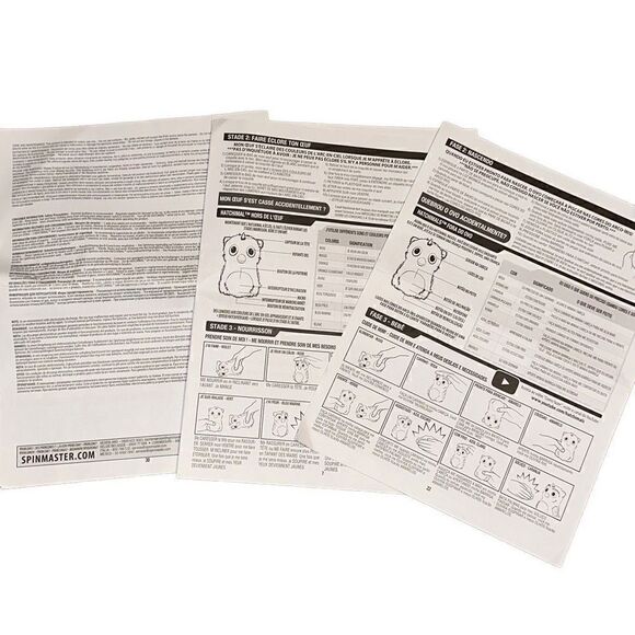 Hatchimals Spin Master Kids Lights & Sound Interactive Blue Hatched Owlicorn Toy - Picture 9 of 10